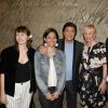 Exclusif - Frédéric François, sa femme Monique et leurs enfants Victoria, Gloria, Anthony - People dans les backstage du concert de Frédéric François à l'Olympia à Paris. Le chanteur sera en tournée dans toute la France jusqu'à la fin de l'année. Le 9 avril 2017 © Patrick Carpentier / Bestimage