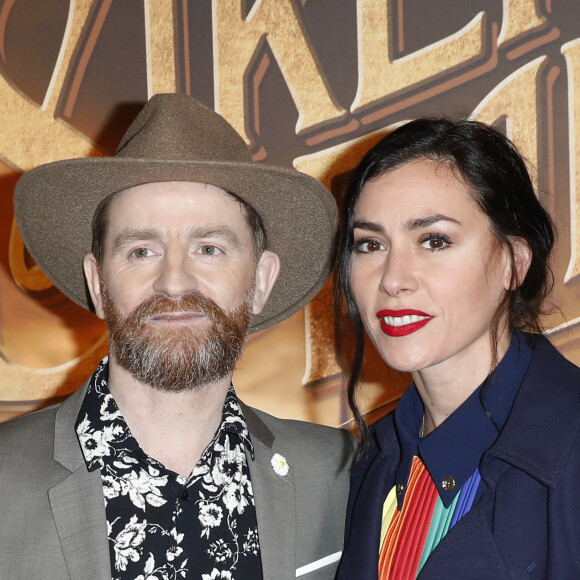 Mathias Malzieu et Olivia Ruiz à l'avant-première du film "Une sirène à Paris" au cinéma Max Linder Panorama à Paris, France, le 2 mars 2020. © Marc Ausset-Lacroix/Bestimage