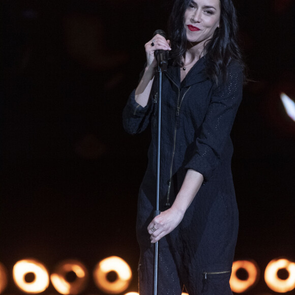 Olivia Ruiz - La Nuit de la Déprime revient aux Folies Bergère, le 3 février 2020.© Pierre Perusseau / Bestimage