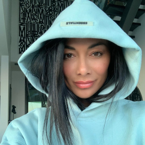 Nicole Scherzinger. Avril 2020.