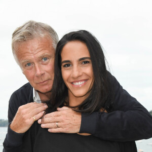 Franck Dubosc et sa femme Danièle Dubosc lors de l'inauguration de l'hôtel Barrière Le Grand Hôtel Dinard, après cinq mois de rénovation, à Dinard, France, le 15 juin 2019. © Coadic Guirec/Bestimage