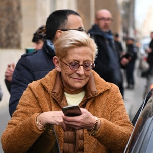 Isabelle Balkany vient chercher son mari Patrick Balkany libéré de la prison de la Santé le 12 février 2020.