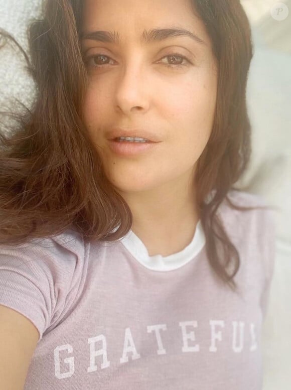 Salma Hayek sur Instagram, le 26 avril 2020.