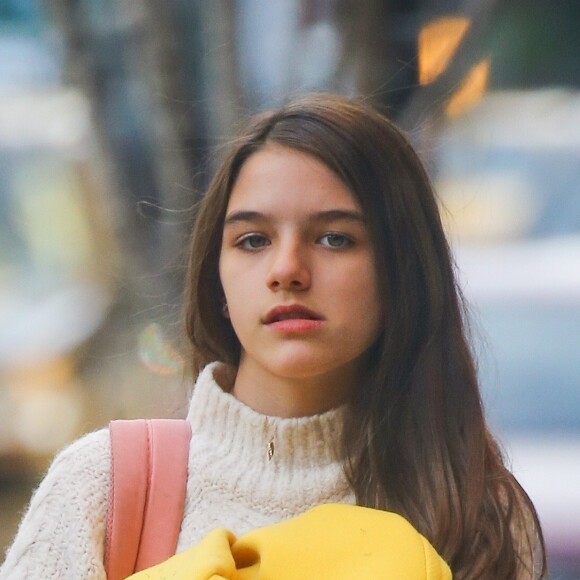 Exclusif - Suri Cruise se balade dans les rues de New York, le 5 février 2020