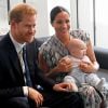 Le prince Harry, duc de Sussex, et Meghan Markle, duchesse de Sussex, avec leur fils Archie ont rencontré l'archevêque Desmond Tutu et sa femme à Cape Town, Afrique du Sud. Le 25 septembre 2019