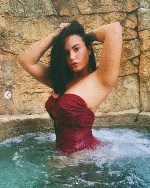 Demi Lovato. Mai 2020.