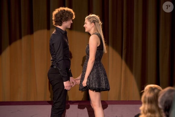 Ilian Bergala et Louane Emera dans "La Famille Bélier".