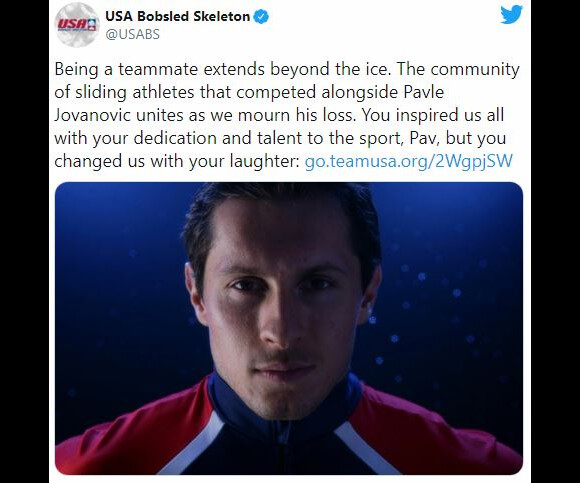 Pavle Jovanovic s'est donné la mort le 3 mai 2020 à l'âge de 43 ans, laissant la communauté des sports de glace en état de choc.