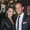 Iris Mittenaere (Miss France et Miss Univers 2016) et son compagnon Diego El Glaoui lors de la soirée de gala de la 18e édition du "Dîner de la mode du Sidaction" au Pavillon Cambon Capucines - Potel et Chabot à Paris, France, le 23 janvier 2020. © Olivier Borde/Bestimage