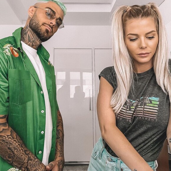 Jessica Thivenin et Thibault Garcia posent sur Instagram, le 6 mai 2020