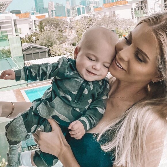 Jessica Thivenin et son fils Maylone sur Instagram, le 27 mars 2020