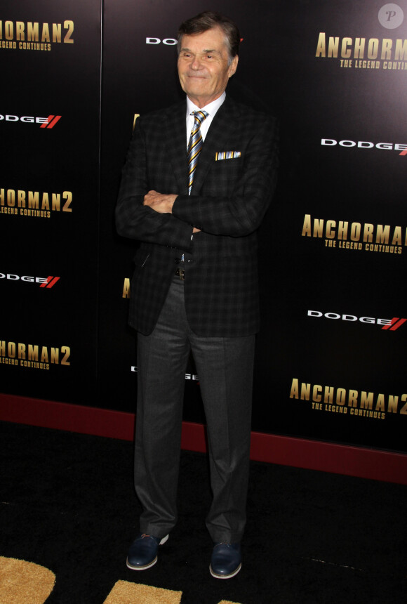 Fred Willard - Premiere du film "Anchorman 2 : The Legend Continues" a New York, le 15 décembre 2013.