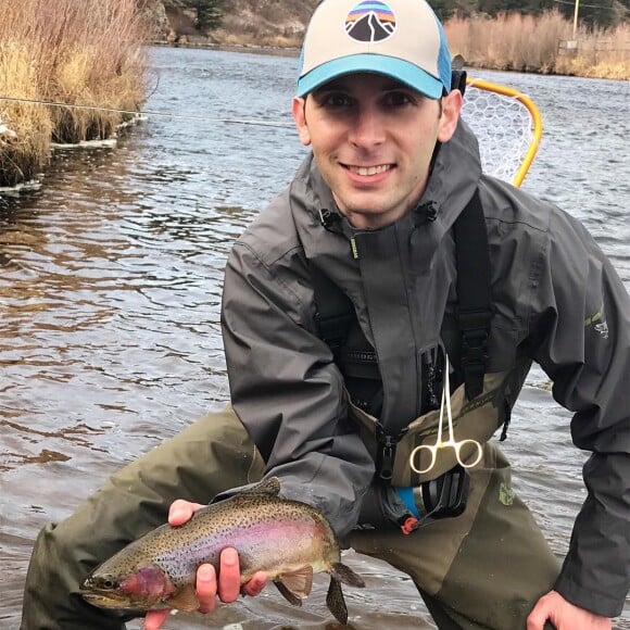 Justin Berfield a partagé cette photo de lui dans le Colorado, sur Instagram, en février 2018.