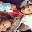Estelle Mossely et Tony Yoka célébrent la naissance de leur petit Ali sur Instagram, le 3 août 2017.