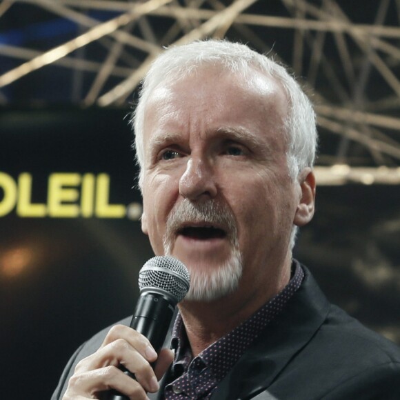 Le réalisateur James Cameron lors d'une conférence de presse à Montréal, Québec, Canada, le 29 mai 2014.