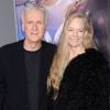 James Cameron et sa femme Suzy Amis Cameron à la première du film "Alita: Battle Angel" au Regency Village Theater à Westwood, Los Angeles, Californie, Etats-Unis, le 5 février 2019.