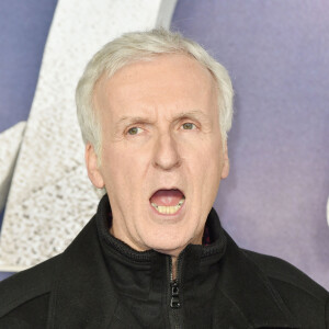 James Cameron à la première de "Alita: Battle Angel" à Londres, le 31 janvier 2019.