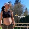 Rachel Legrain-Trapani, enceinte, a partagé cette fois d'elle sur Instagram, le 18 mars 2020.