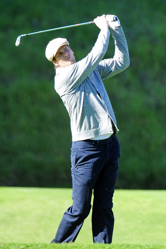 Tom Brady joue au golf à Pacific Palisades. Janvier 2013.
