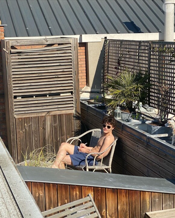 Jack Depp, le fils de Vanessa Paradis et Johnny Depp, sur Instagram, le 9 avril 2020.