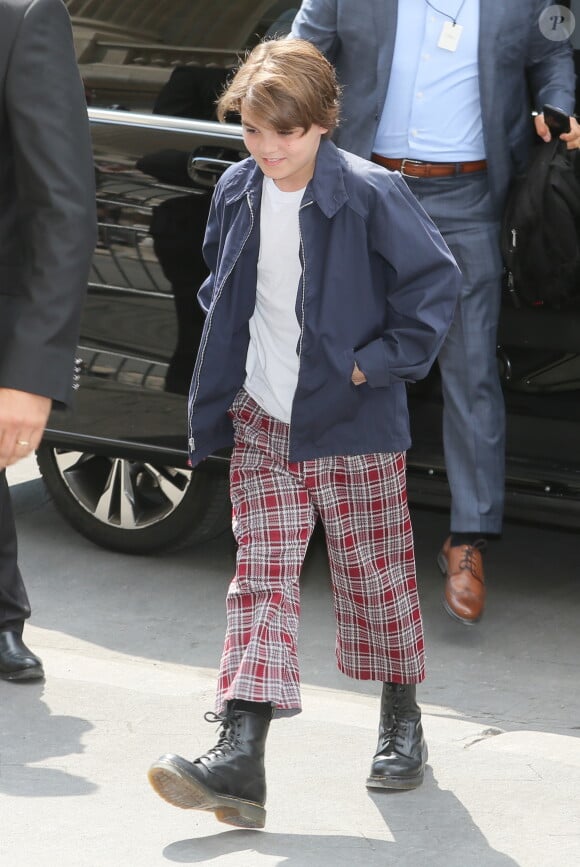 Jack Depp - Arrivées au deuxième défilé de mode "Chanel", collection Haute-Couture automne-hiver 2015-2016, au Grand Palais à Paris. Le 7 juillet 2015