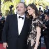 Harvey Weinstein et sa femme Georgina Chapman - Montée des marches du film "The Little Prince" (Le Petit Prince) lors du 68 ème Festival International du Film de Cannes, à Cannes le 22 mai 2015.