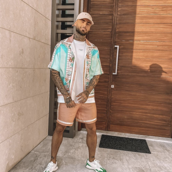 Thibault Garcia prend la pose sur Instagram - 22 mai 2020