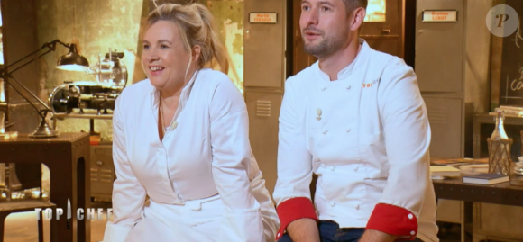 Hélène Darroze et David Gallienne - "Top Chef 2020", le 3 mai 2020 sur M6.
