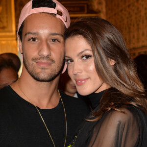 Iris Mittenaere (Miss France et Miss Univers 2016) et son compagnon Diego El Glaoui - After Show du défilé de mode Haute-Couture printemps-été 2020 "Jean-Paul Gaultier" au théâtre du Châtelet à Paris le 22 janvier 2020. © Christophe Clovis-Veeren Ramsamy / Bestimage