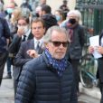 Michel Leeb - Hommage à Guy Bedos en l'église de Saint-Germain-des-Prés à Paris le 4 juin 2020.