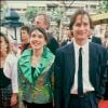 Hippolyte Girardot et Isabel Otero au Festival de Cannes en 1990.