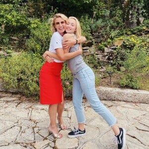 Alexandra Lamy et sa fille Chloé Jouannet sur Instagram pour la fête des Mères, le 7 juin 2020.