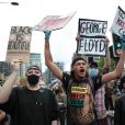 Manifestation contre les violences policières et le racisme à Londres. Le 6 juin 2020.