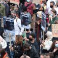 Manifestation contre les violences policières et le racisme à Londres. Le 6 juin 2020.