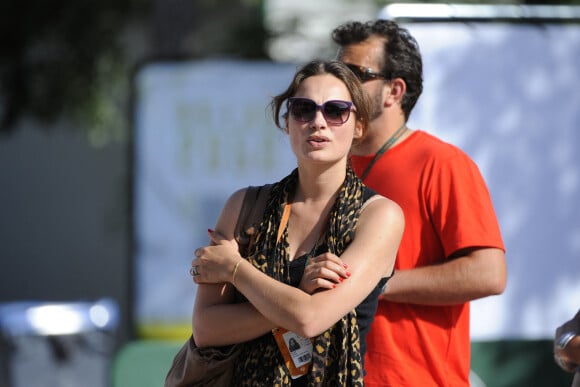 Mélanie Maudran et son mari Thierry Ascione. Le 17 mai 2011. @Corinne Dubreuil/ABACAPRESS.COM