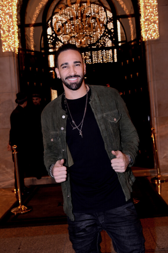 Exclusif - Adil Rami - 20ème anniversaire de l'hôtel Four Seasons Hotel George V à Paris, le 7 décembre 2019. © Rachid Bellak/Bestimage