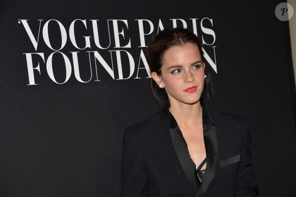 Emma Watson - Gala "Vogue Paris Foundation" au Palais Galliera à Paris le 9 juillet 2014. Vogue Paris lance cette "Vogue Paris Foundation" pour soutenir la création contemporaine dans la mode.