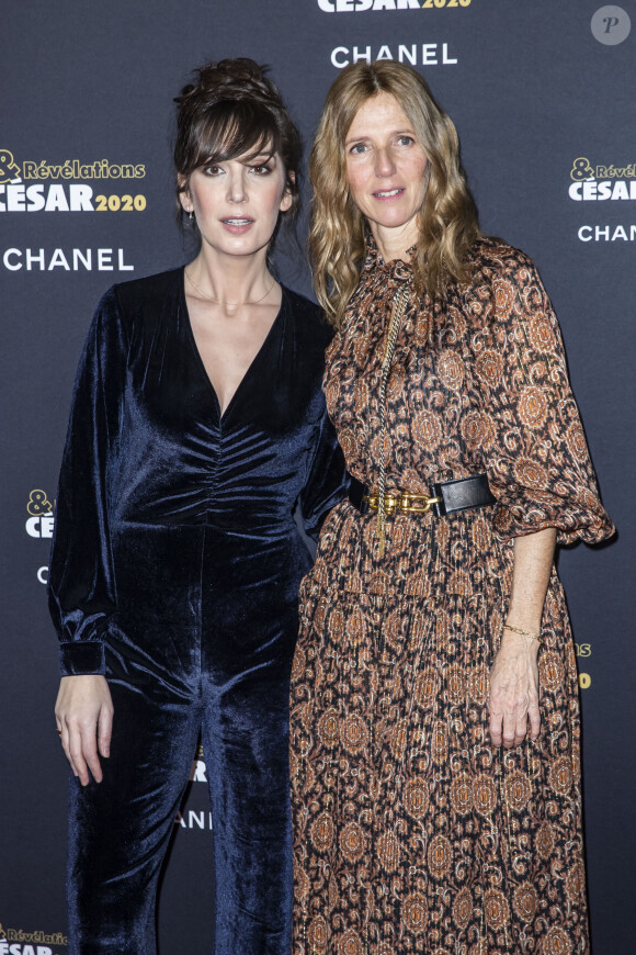 Nora Hamzawi et Sandrine Kiberlain - Photocall du dîner Chanel des révélations César 2020 au Petit Palais à Paris, le 13 janvier 2020. © Olivier Borde/Bestimage