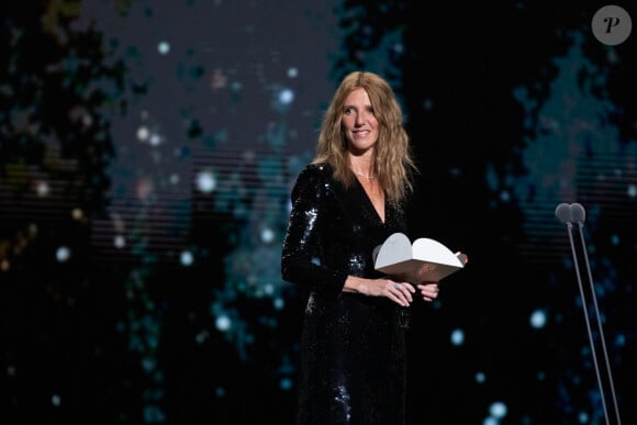 Sandrine Kiberlain, présidente de la 45ème cérémonie des César lors de la 45ème cérémonie des César à la salle Pleyel à Paris le 28 février 2020 © Olivier Borde / Dominique Jacovides /
