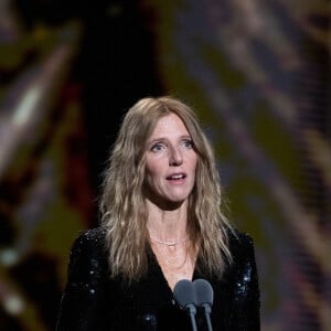 Sandrine Kiberlain, présidente de la 45ème cérémonie des César lors de la 45ème cérémonie des César à la salle Pleyel à Paris le 28 février 2020 © Olivier Borde / Dominique Jacovides /