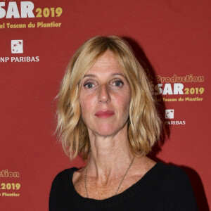 Sandrine Kiberlain - Dîner des producteurs pour les Cesar 2019 et remise du Prix Daniel Toscan du Plantier à l'hôtel Four Seasons George V à Paris, le 18 février 2019. © Pierre Perusseau/Bestimage