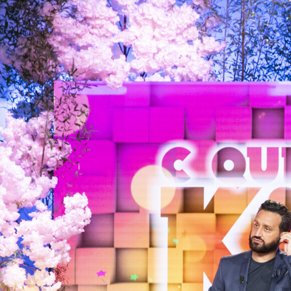 Exclusif - Cyril Hanouna - C. Hanouna et ses chroniqueurs de retour pour la première fois en studio depuis le déconfinement pour l'enregistrement de l'émission "C que du kif!" sur C8 pendant l'épidémie de Coronavirus Covid-19 à Paris le 12 mai 2020. © Jack Tribeca / Bestimage