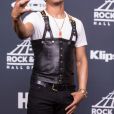 T.I., de son vrai nom Clifford Joseph Harris Jr sur le tapis rouge du Barclay's Center à la cérémonie Hall of Fame Induction à New York, le 7 avril 2017 © Daniel DeSlover via Zuma/Bestimage