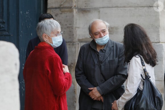 Obsèques de Marcel Maréchal en l'église Saint-Roch à Paris le 19 juin 2020.