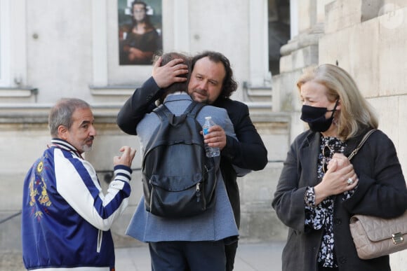Obsèques de Marcel Maréchal en l'église Saint-Roch à Paris le 19 juin 2020.