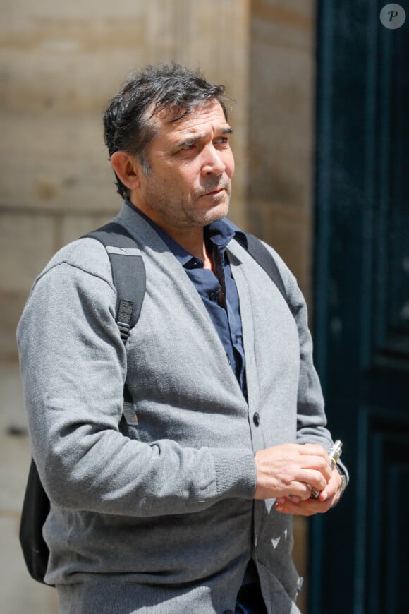 Sorties des obsèques de Marcel Maréchal en l'église Saint-Roch. Paris, le 19 juin 2020.