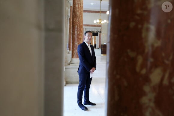 Stéphane Bern - Symphonie pour la vie - Les artistes se mobilisent pour les soignants - Une grande soirée musicale au Théâtre du Châtelet à Paris diffusée le 24 juin en prime time sur France 3. Le 15 juin 2020. © Dominique Jacovides/Bestimage