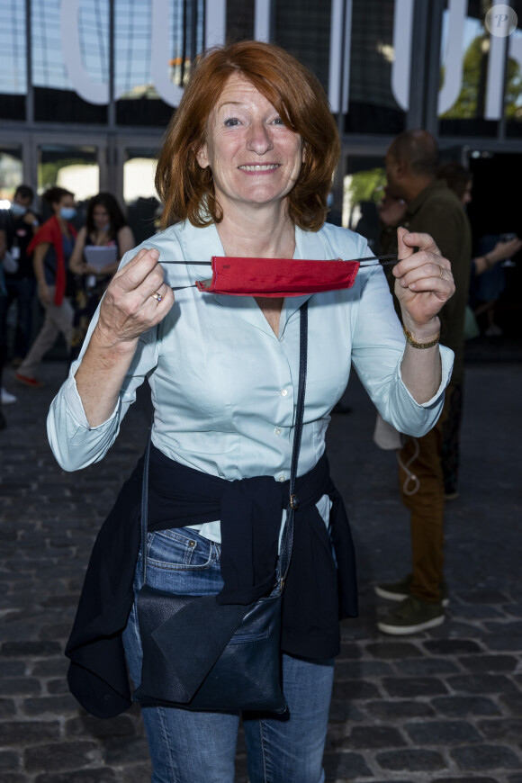 Muriel Mayette-Holtz - "Jam Capsule" - Expérience culturelle immersive à la Halle de la Villette à Paris, le 22 juin 2020. © Olivier Borde/Bestimage