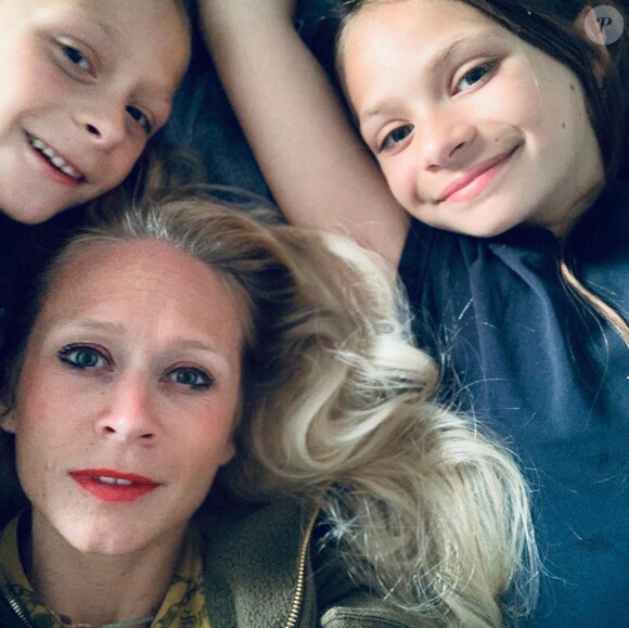 Aurélie de "Pékin Express" avec ses enfants - photo Instagram du 20 juin 2020