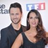 Elisa Tovati et Christian Millette - Photocall de présentation de la nouvelle saison de "Danse avec les Stars 5" au pied de la tour TF1 à Paris, le 10 septembre 2014.